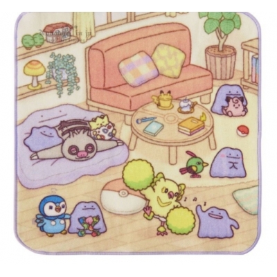 寶可夢x橫溝由里聯名小方巾(VIP下標限定請勿自行下單)