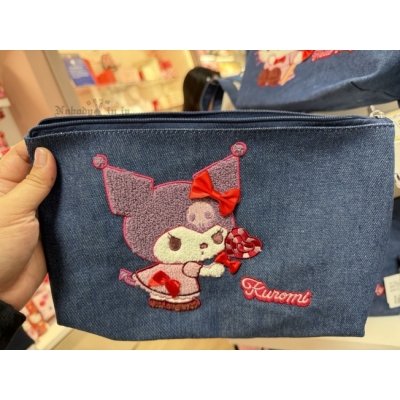 Sanrio刺繡x單寧拉錬包(VIP下標限定請勿自行下單)