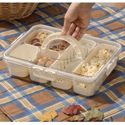 3coins野餐系列多分格手提野餐盒(VIP下標限定請勿自行下單)