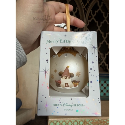 迪士尼樂園米奇小妖精系列聖誕圓球吊飾(VIP下標限定請勿自行下單)
