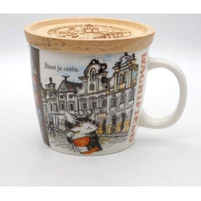 瓦奇菲爾德達洋附木蓋310ml陶瓷杯組(VIP下標限定請勿自行下單)