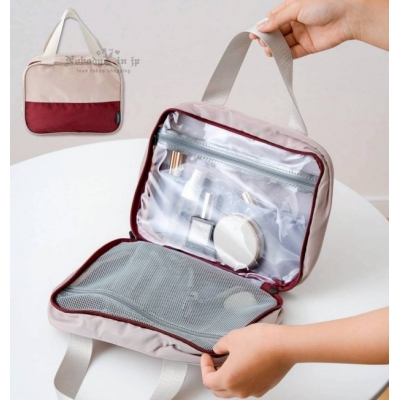 3coins旅行系列雙色拼接盥洗收納提包(VIP下標限定請勿自行下單)