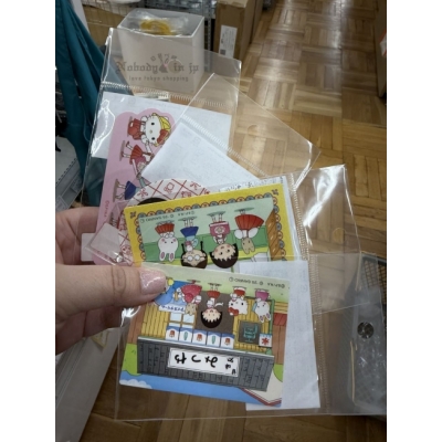 櫻桃小丸子x Sanrio聯名造型貼紙 原價120特價95(VIP下標限定請勿自行下單)