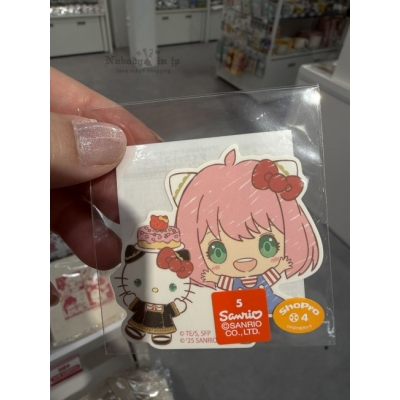 Sanrio x 間諜家家酒聯名造型貼紙(VIP下標限定請勿自行下單)