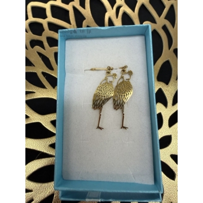 鯨頭鸛展Lussoso_IWYOU抗氧化抗過敏金屬耳針耳環(VIP下標限定請勿自行下單)