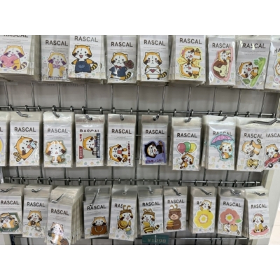 小浣熊Rascal系列造型切模貼紙(VIP下標限定請勿自行下單)
