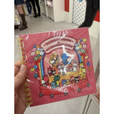 Sanrio x動物小餅乾聯名線圈筆記本(VIP下標限定請勿自行下單)