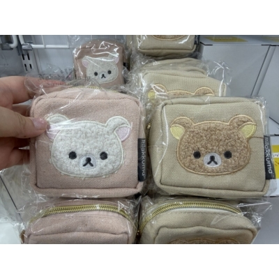 San-X懶熊刺繡登山扣掛包 特價(VIP下標限定請勿自行下單)