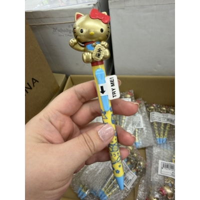 Sanrio招財貓kitty招手黑芯原子筆 特價(VIP下標限定請勿自行下單)