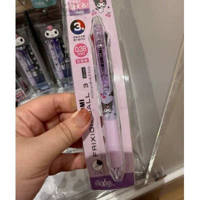 Sanrio frixion黑藍紅三色擦擦筆 原價330特價250(VIP下標限定請勿自行下單)