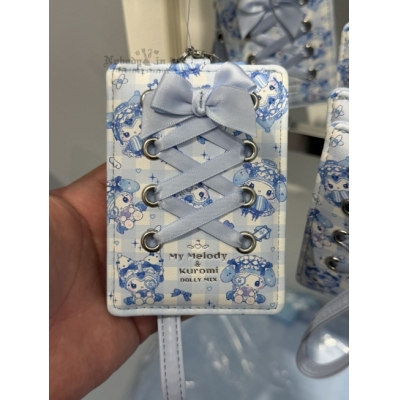 Sanrio 酷洛米與美樂蒂DOLLYMIX系 列合皮伸縮票卡套(VIP下標限定請勿自行下單)
