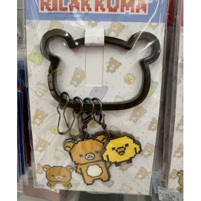 San-X登山扣+4連鑰匙圈 特價(VIP下標限定請勿自行下單)