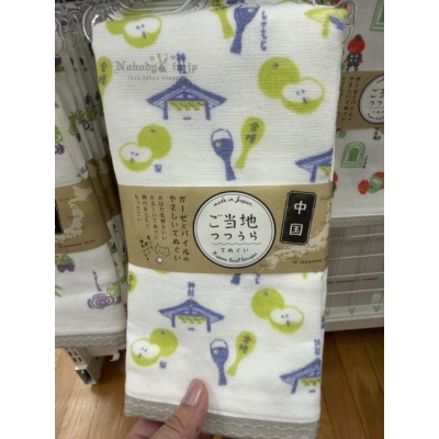 日本製地區元素34x90cm長毛巾 特價(VIP下標限定請勿自行下單)