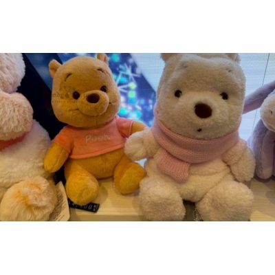 迪士尼商店WHITE POOH系列絨毛娃娃(VIP下標限定請勿自行下單)