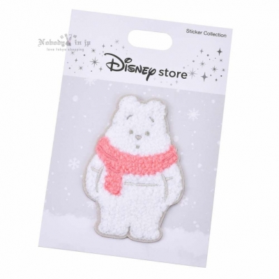 迪士尼商店WHITE POOH系列刺繡貼紙(VIP下標限定請勿自行下單)