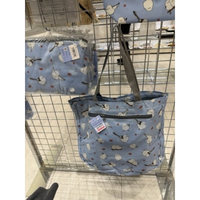 北海道北長尾山雀期間限定手作展購物籃可用大容量折疊購物袋(VIP下標限定請勿自行下單)