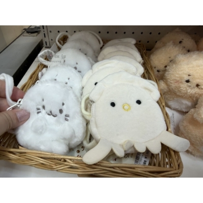 Shirotan白海豹絨毛吊飾用後背包(VIP下標限定請勿自行下單)