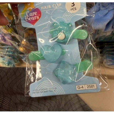 DAISO x Care Bears 3入髮夾組(VIP下標限定請勿自行下單)