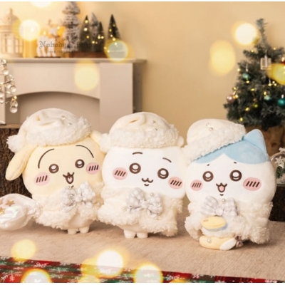 吉伊卡哇白色聖誕節絨毛娃娃(VIP下標限定請勿自行下單)