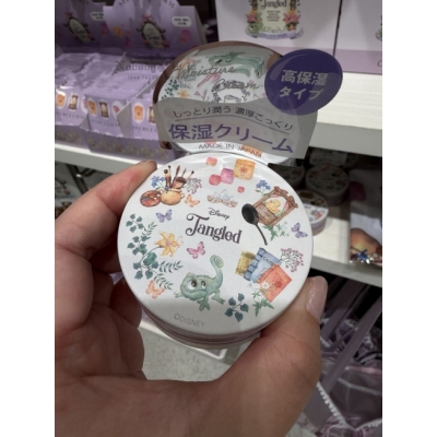 迪士尼商店魔髮奇緣樂佩15週年日本製全身可用罐裝保濕霜(VIP下標限定請勿自行下單)