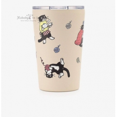 Afternoon Tea x韓國插畫家崔永珠賓士貓380ml不鏽鋼杯(VIP下標限定請勿自行下單)
