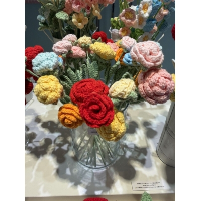 Somsatang韓国雑貨店毛線編織花朵(VIP下標限定請勿自行下單)