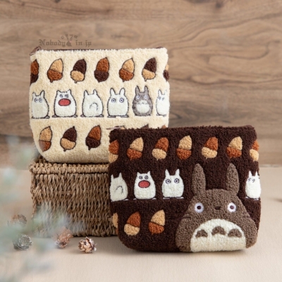 吉卜力宮崎駿龍貓立體刺繡拉錬包(VIP下標限定請勿自行下單)