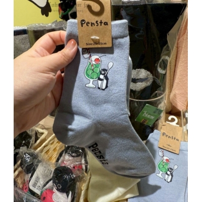 Suica企鵝印花短襪(VIP下標限定請勿自行下單)