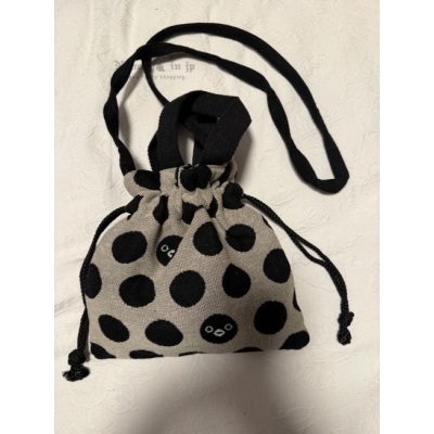 Suica企鵝黑圓系列提花束口肩背包(VIP下標限定請勿自行下單)