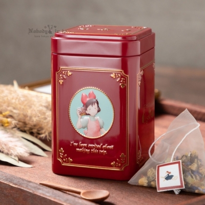 吉卜力宮崎駿魔女宅急便8入調味紅茶茶包鐵罐(VIP下標限定請勿自行下單)