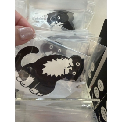 Afternoon Tea x 韓國插畫家崔永珠聯名賓士貓造型貼紙(VIP下標限定請勿自行下單)