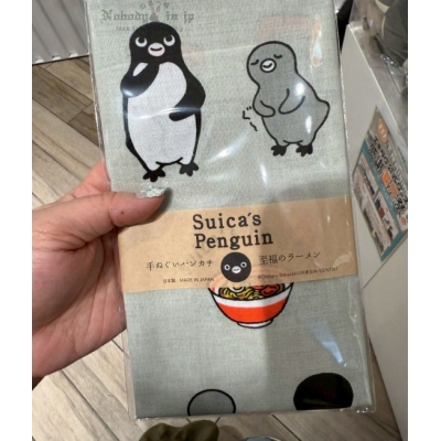 Suica企鵝日本製純棉長紗巾(VIP下標限定請勿自行下單)