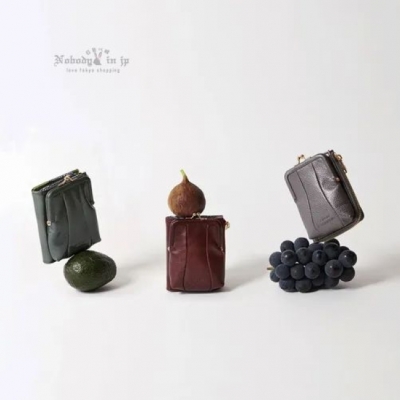 永井果園牛皮口金簡易短夾 特價(VIP下標限定請勿自行下單)