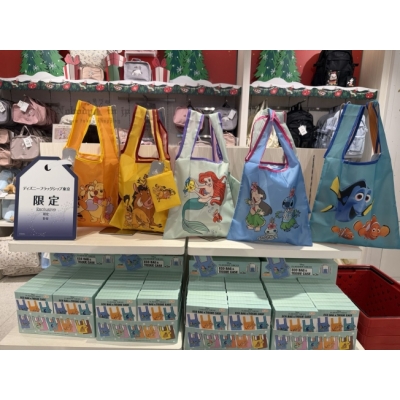 迪士尼商店旗艦店限定折疊購物袋盲盒(VIP下標限定請勿自行下單)