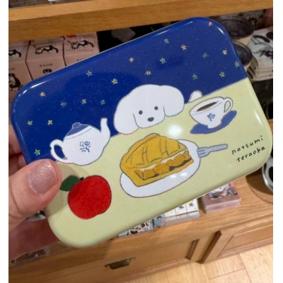 Afternoon Tea x teraoka natsumi聯名小白犬4入蘋果茶茶包鐵盒(VIP下標限定請勿自行下單)