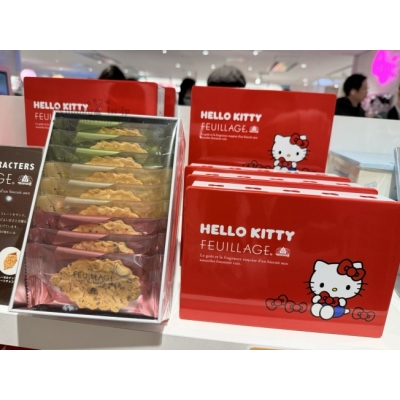 Sanrio x 神戸風月堂9入葉形餅乾鐵盒(VIP下標限定請勿自行下單)