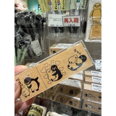 Suica企鵝3入橡皮印章組(VIP下標限定請勿自行下單)