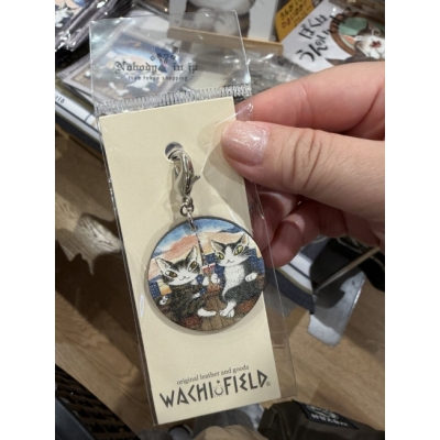 瓦奇菲爾德達洋六本木幸運貓展皮革掛勾(VIP下標限定請勿自行下單)