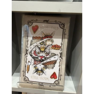 瓦奇菲爾德達洋六本木幸運貓展明信片型拭鏡布(VIP下標限定請勿自行下單)