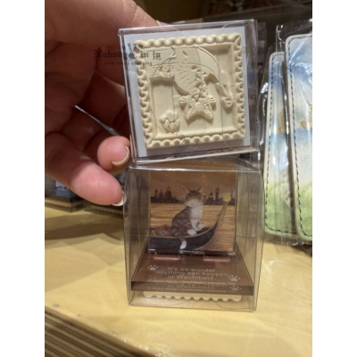 瓦奇菲爾德達洋六本木幸運貓展郵票造型印章(VIP下標限定請勿自行下單)