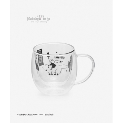 Afternoon Tea x 間諜家家酒第二彈300ml耐熱玻璃杯(VIP下標限定請勿自行下單)
