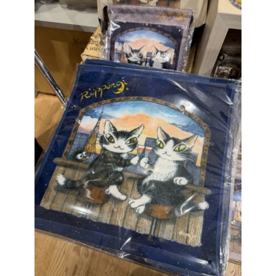 瓦奇菲爾德達洋六本木幸運貓展大方巾(VIP下標限定請勿自行下單)