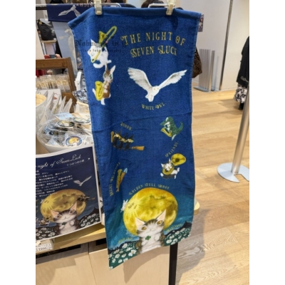 瓦奇菲爾德達洋六本木幸運猫展長毛巾(VIP下標限定請勿自行下單)