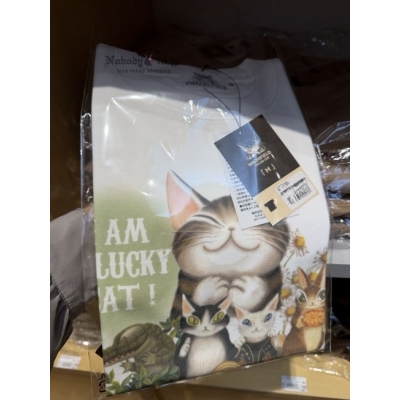 瓦奇菲爾德達洋六本木幸運貓展印花短袖上衣(VIP下標限定請勿自行下單)