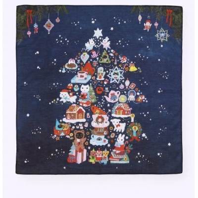 Afternoon Tea x 北岸由美聯名50X50CM手帕(VIP下標限定請勿自行下單)