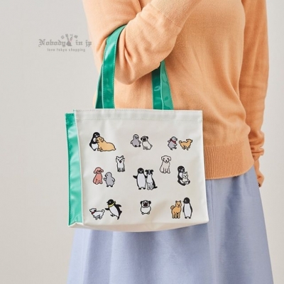 Suica企鵝狗狗朋友系列防水手提包(VIP下標限定請勿自行下單)