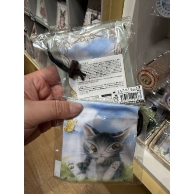 瓦奇菲爾德達洋六本木幸運貓展迷你束口袋(VIP下標限定請勿自行下單)