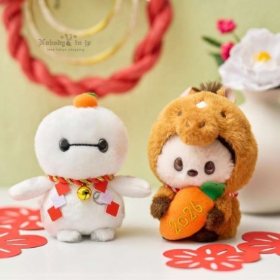 迪士尼商店2026午馬新年系列Urupocha屁屁沙包娃娃(VIP下標限定請勿自行下單)