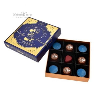 迪士尼商店2026情人節GODIVA聯名9入綜合巧克力禮盒-2月初出貨 預購