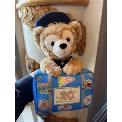 迪士尼樂園達菲20週年紀念旅行箱絨毛娃娃(VIP下標限定請勿自行下單)